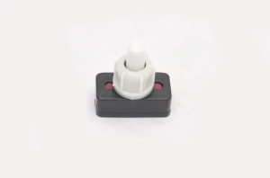 Кнопка PBS-17A Off-On белая 250V 2A с фиксацией