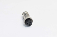 Разъем MIC 3P "гн" металл на кабель 1-561-3 D=16mm