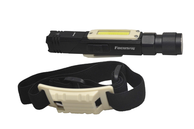 Фонарь налобный FOCUSray 2100 аккумуляторный 10W трансформер