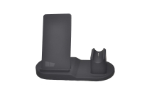 Беспроводное зарядное устройство More choice CW24S 10W 3 в1 (Black)