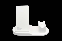 Беспроводное зарядное устройство More choice CW24S 10W 3 в1 (White)