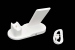 Беспроводное зарядное устройство More choice CW24S 10W 3 в1 (White)