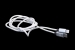 23738 Кабель Qumo MFI C48 Type-C-Apple 8pin опл. нейлон 1.0м серебро — фото 1