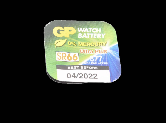 GP SR66-1BL(R377,376,G4) серебро-цинк батарейка
