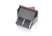 Переключатель KCD4 On-Off красный 250V 16A (6c) (SIM)