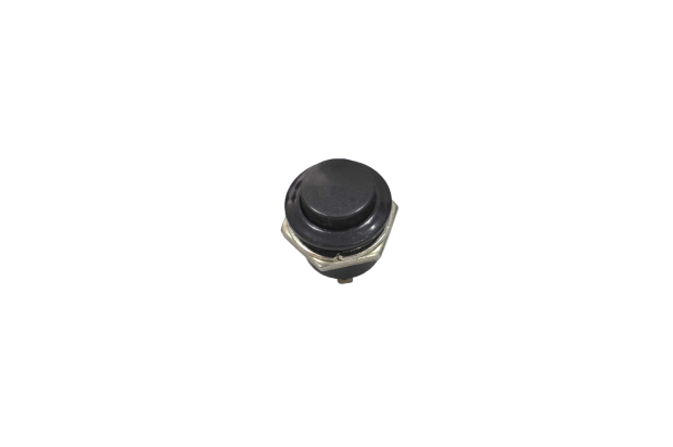 Кнопка CX-R13-507 250V 3.0A Off-(On) черная без фиксации
