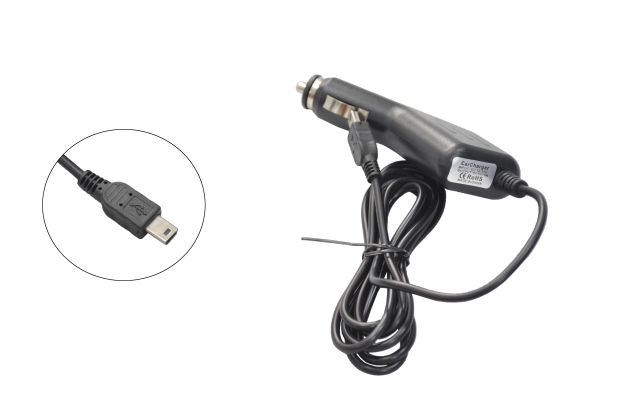 Зарядное устройство от прикуривателя mini USB 12V/5V 2.0A 1.5м 2M-U