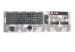 Беспроводной игровой набор Defender C-915 (клавиатура+мышь), черный