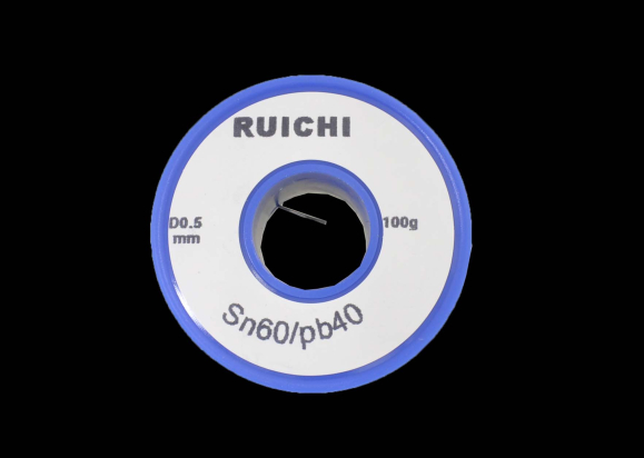 Припой 100 грамм 0.5 мм флюс (60%Sn,40%Pb) Ruichi