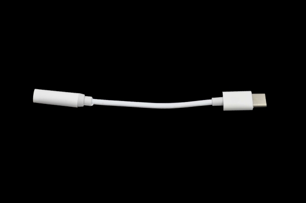 Шнур Dialog CU-1301 white, аудиоадаптер type-C (M) - 3.5mm (F), в пакете