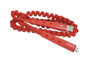 Шнур USB 2.0 AM > microB 1.2м Hoco U78 красный