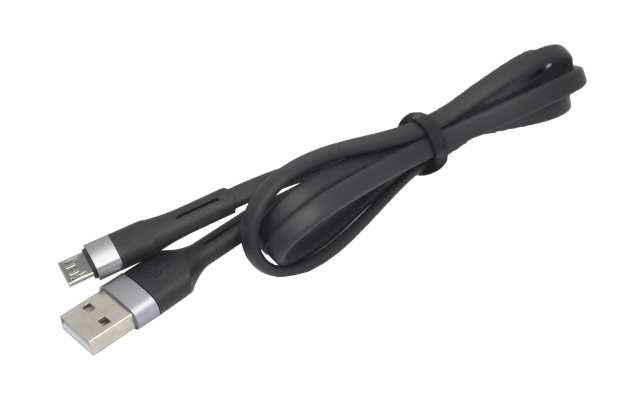 Шнур USB 2.0 AM > microB 1.0м черный HOCO X34 2.4A
