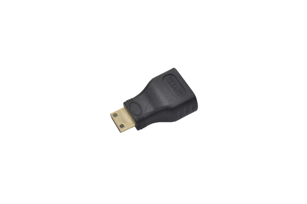 Переходник HDMI "гн" - miniHDMI "шт" gold 17-6801