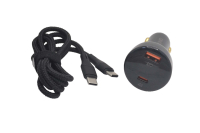 Автомобильное зарядное устройство LDNIO C101, 2 USB: PD 3.0 + QC 4.0+ , 100 Вт