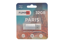 Флэш Fumiko Paris 32Gb USB2.0 серебро