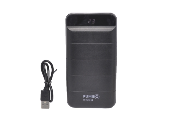 Внешний аккумулятор Fumiko P20 20000mA-ч, черный
