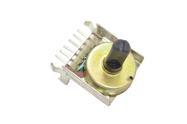 Резистор переменный 6+1pin B100K d=16mm L=15mm тонкомпенсация №14D