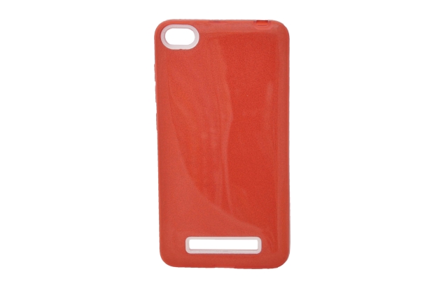 Накл. силикон глянец Re:Case "Sparkle" XIA RedMi 4A красный