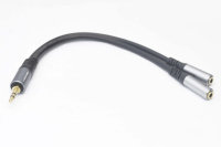 Переходник 3.5mm "шт" стерео - 2 x 3.5mm "гн" стерео 0.2м H234 (LivePower)