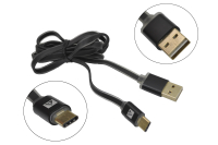 51033 Кабель ACD-Smart USB 2.0 AM-USB Type-C, ACD-U915-C2B, 1.0м черный