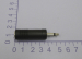 Переходник 3.5mm "шт" моно - 6.3mm "гн" моно пластик 2-100