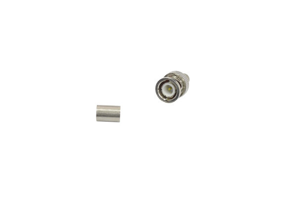 Разъем bnc rg 6. Разъем штекер bnc rg-6 обжим. разъем hyperline con-bnc-m-rg6-tw.
