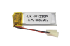 00-00015978 Аккумулятор 3.7V 300mAh 4.0x12x30mm универсальный с проводками