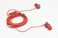 21548 Наушники Walker H900 (с микрофоном, кнопной ответа), красные