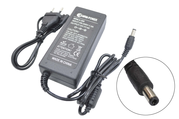 Блок питания 220V/12V  4.0A MRM A-355 (5.5x2.5) импульсный (адаптер)