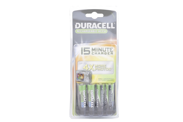 Зарядное устройство Duracell CEF 15 + 4x2400mA