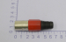 Разъем XLR 3P (CANON) "шт" металл цанга красный 14-0553