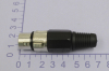 Разъем XLR 3P (CANON) "гн" металл цанга черное 14-0541