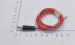 Разъем питания 5.5x2.5x14.0mm "шт" карболит с кабелем 1.0м 7-0029b