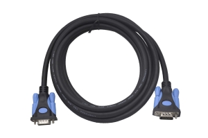 Шнур VGA HD15M > HD15M  3.0м черный V306 (A5159)