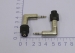 Разъем аудио 3.5mm "шт" стерео металл угловой 1-061 — фото 3