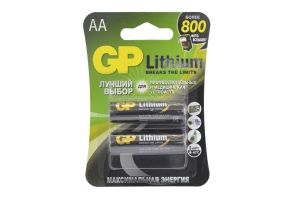 GP FR6-2BL Lithium (AA) батарейка (штука)