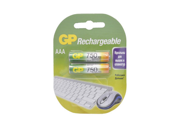 GP HR03-2BL 750mA (AAA) Аккумулятор (за штуку)