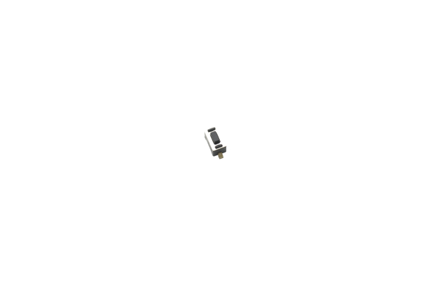 Кнопка 2-pin  6x3.5x4.3 mm L=1mm KAN3542-0431B (№60)