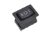 Переключатель KCD1-103-C6-B 250V 6A On-Off-On черный (3c) — фото 1