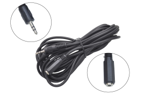 Шнур 3.5mm "шт" стерео - 3.5mm "гн" стерео 5.0м (удлинитель) 5-033-5.0