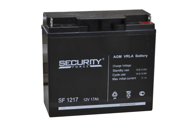 0553720 Аккумулятор Security Force SF 1217 (12V 17A)