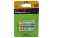 Kodak HR6-2BL 2600mA (AA) Аккумулятор (блистер)
