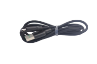 Шнур USB 2.0 AM > microB 1.0м черный (силикон) MR-29 3.1A (2.0A)