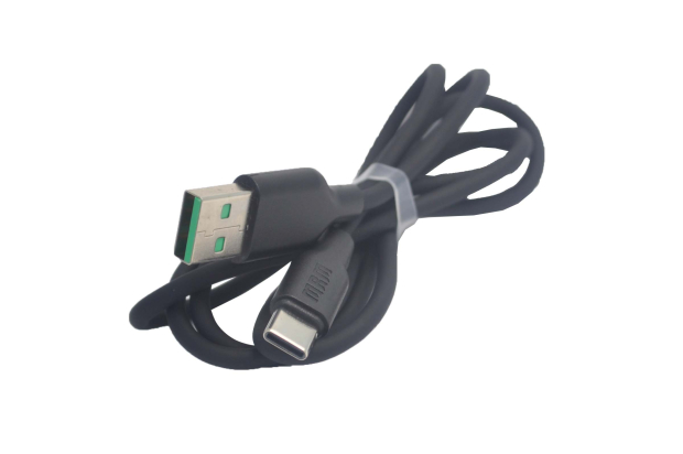 Шнур USB 2.0 AM > USB type-C 1.0м черный (силикон) MR-29 3.1A (2.0A)