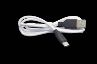 Шнур USB 2.0 AM > USB type-C 1.0м белый (силикон) MR-29 3.1A (2.0A)
