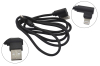 Шнур USB 2.0 AM > iPhone 5/5S/6/6+/6S/6S+/7/7+ 1.0м 6-703L (угловой)