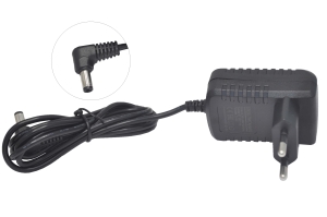 Блок питания 220V/12V  1.0A AC-N572 (5.5x2.5) импульсный (адаптер) угловой
