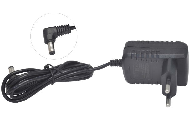 Блок питания 220V/12V  1.0A AC-N572 (5.5x2.5) импульсный (адаптер) угловой
