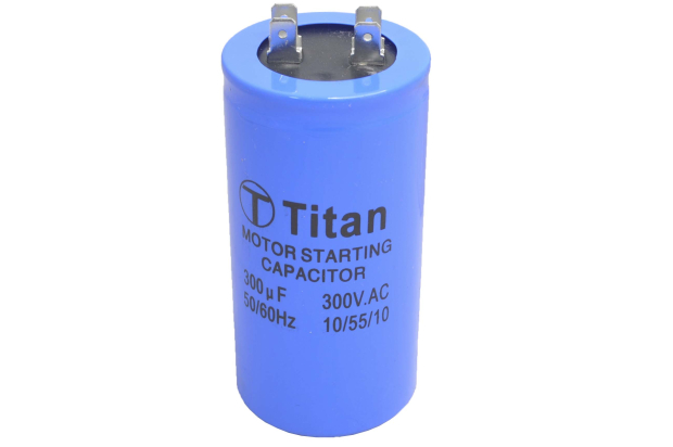 CD60  300mkF 300v (клеммы) Titan пусковой конденсатор