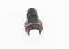 Кнопка DS-213 Off-(On) белая 12V 1A без фиксации